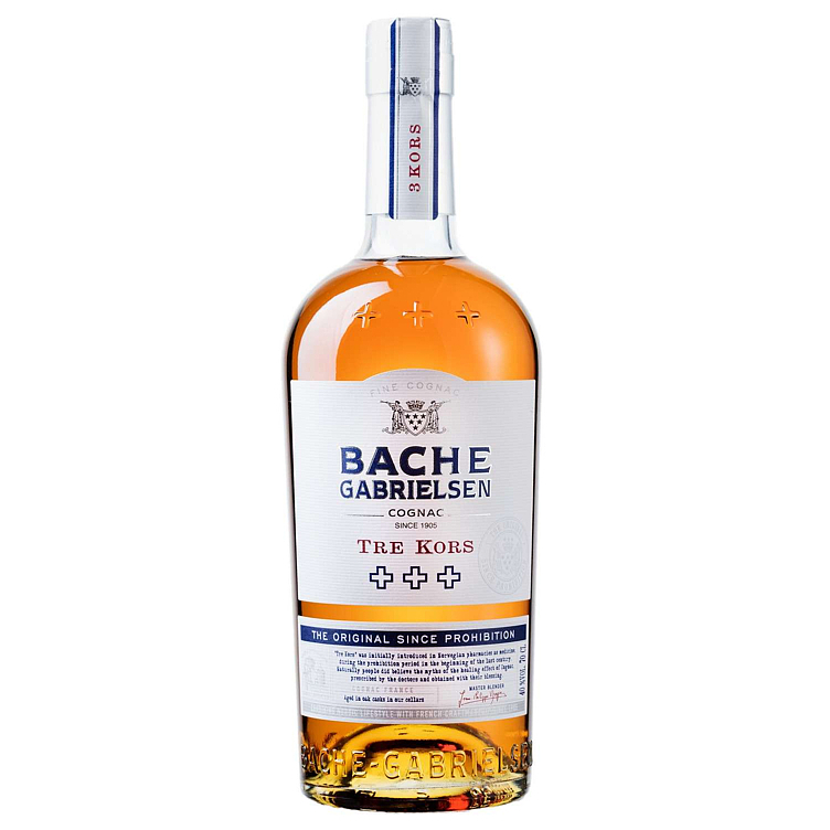 Bache-gabrielsen 3 kors  40%  70cl