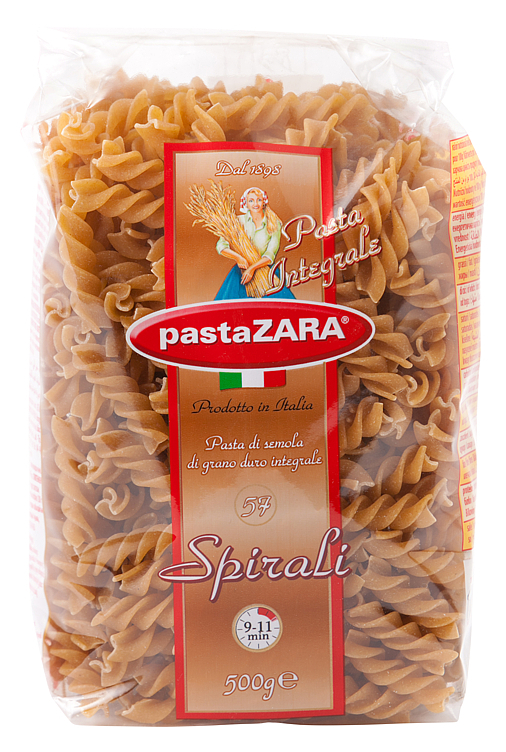 Pastaskruer fullkorn   500g