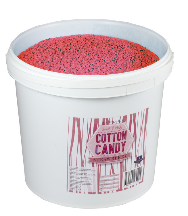 Sukkespinnsukker jordbaer   5kg