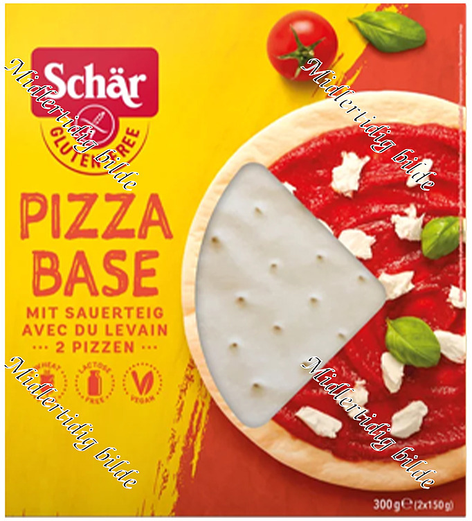 Pizzabunn glutenfri   300g